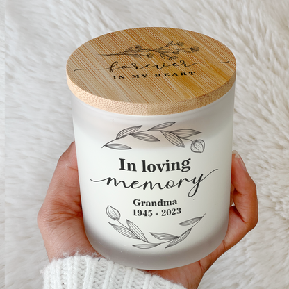 In Loving Memory of Grandma Candle