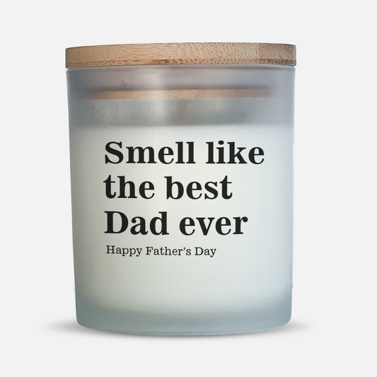 Smell Like The Best Dad Eve Father's Day Candle Gift