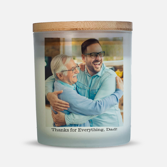 Happy Father's Day Candle Gift