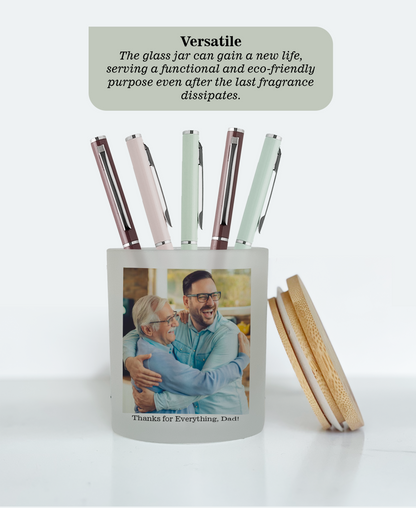 Happy Father's Day Candle Gift