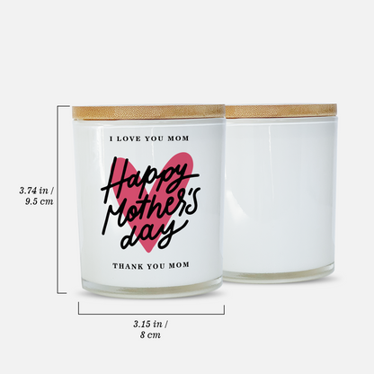 Happy Mother's Day Candle Gift