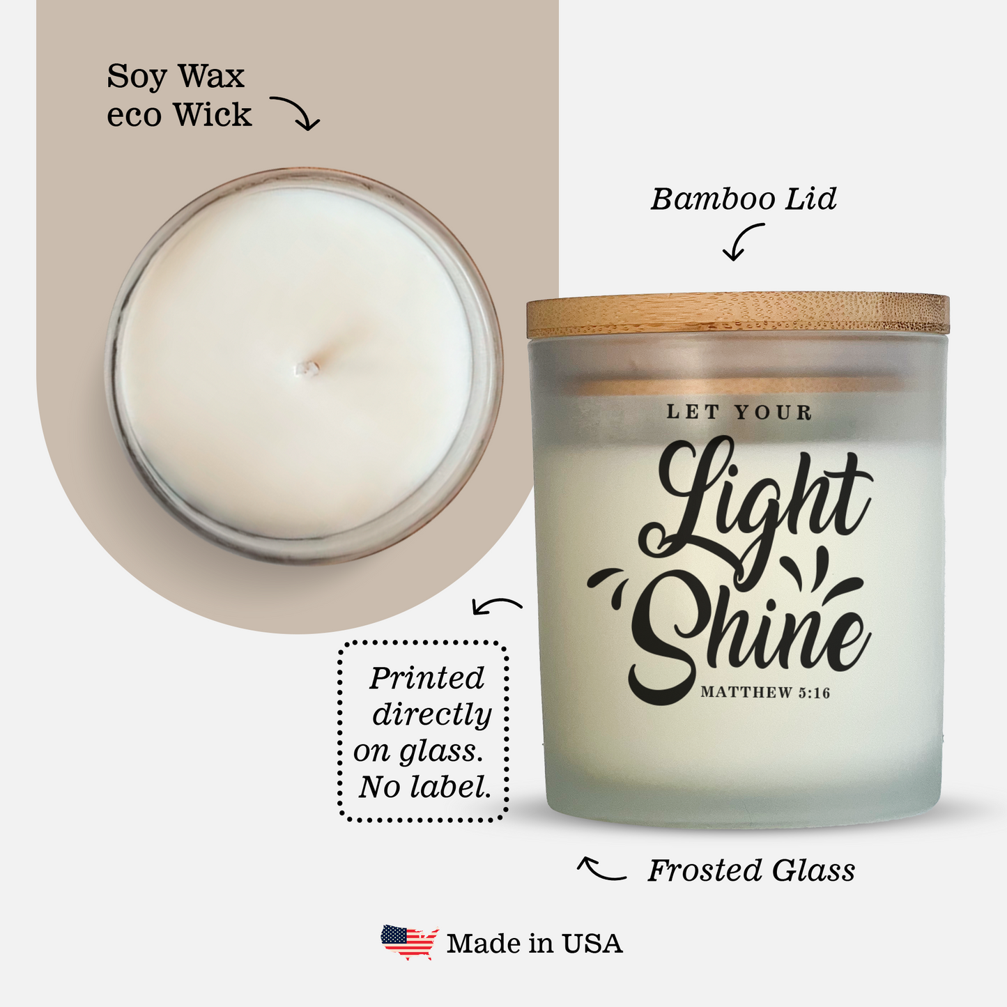 Mattew 15:6  | Let your Light Shine - Bible Verse Candle