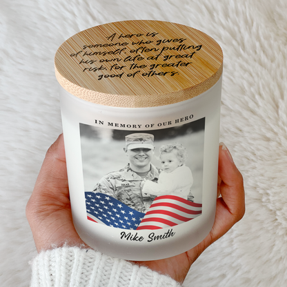 Veterans Memorial Candle