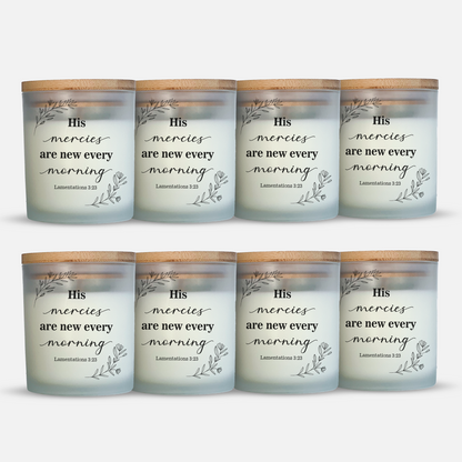 Bible Verse Soy Candles Favors - Scripture Candle, Christian Candle