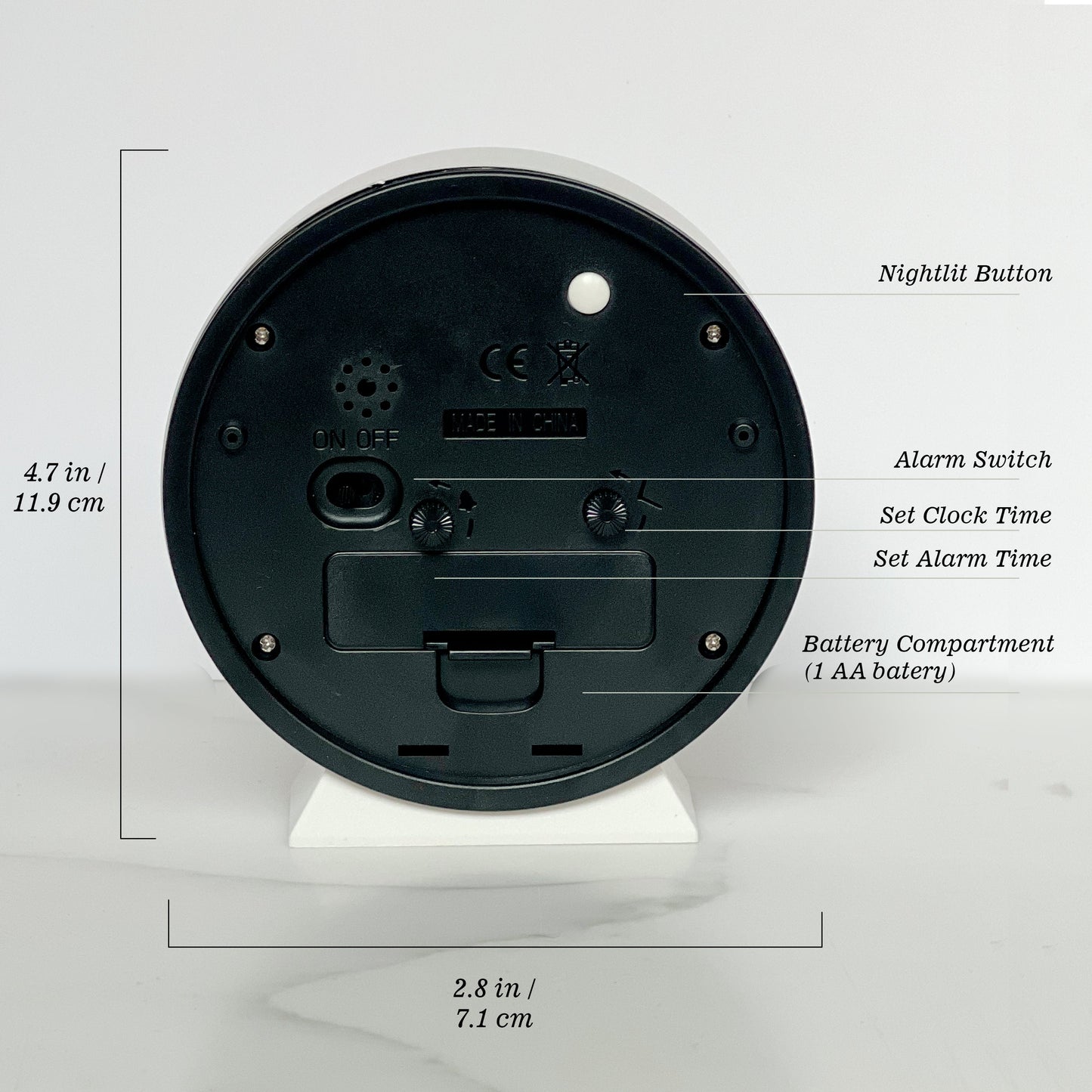 Personalized Photo Gift Alarm Clock