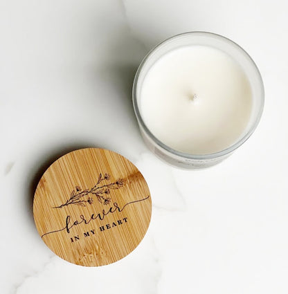 Her/His Light Remains Memorial Candle Favors